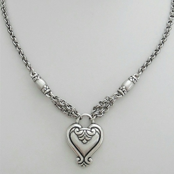 Brighton Jewelry - Brighton "Blair Heart" Pendant Necklace